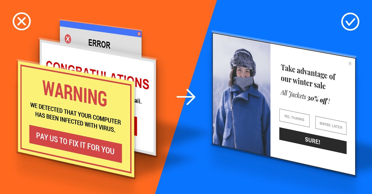 Stop Making These Common Mistakes with Your Website Popups (Includes Examples and Quick Fixes)