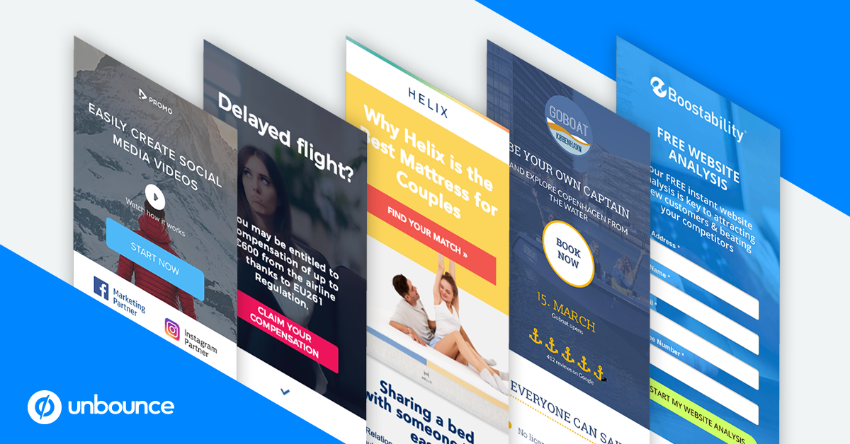 13 mobile landing page examples that seriously set the bar