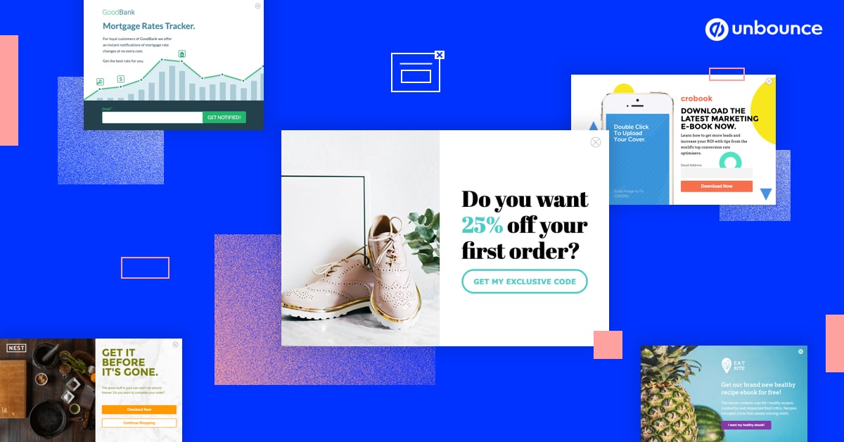 14 Popup Design Examples To Grow Your Business in 2020