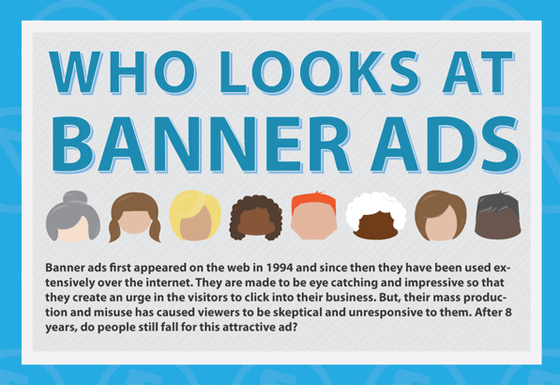 Look at My Banner Ads Dammit! [Infographic]
