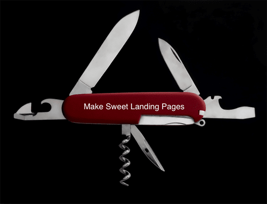 The Non-Designer’s Swiss Army Knife of Free Tools to Make Sweet Landing Pages