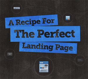 The Perfect Landing Page Recipe