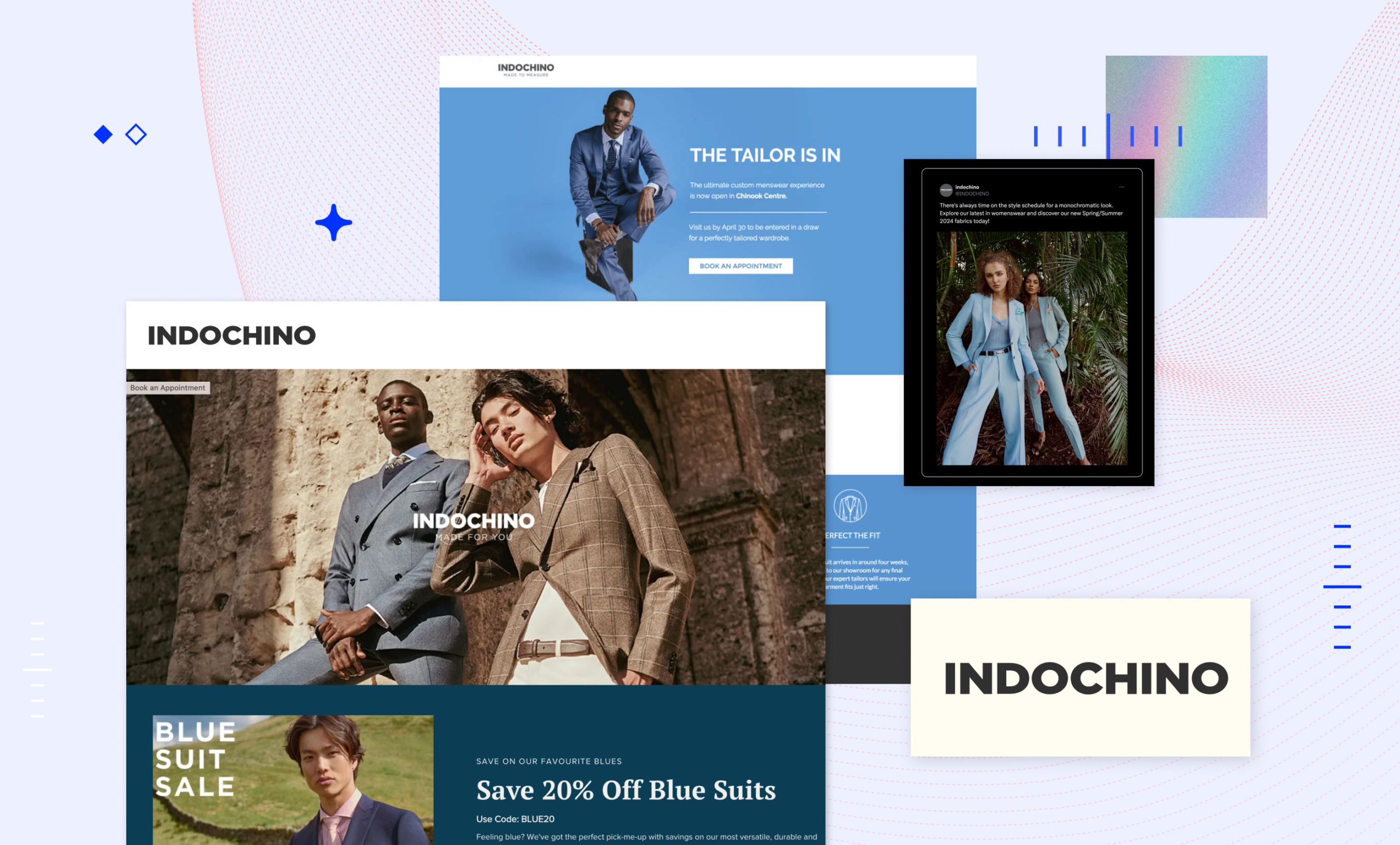 How Indochino used landing pages creatively to maximize ad spend